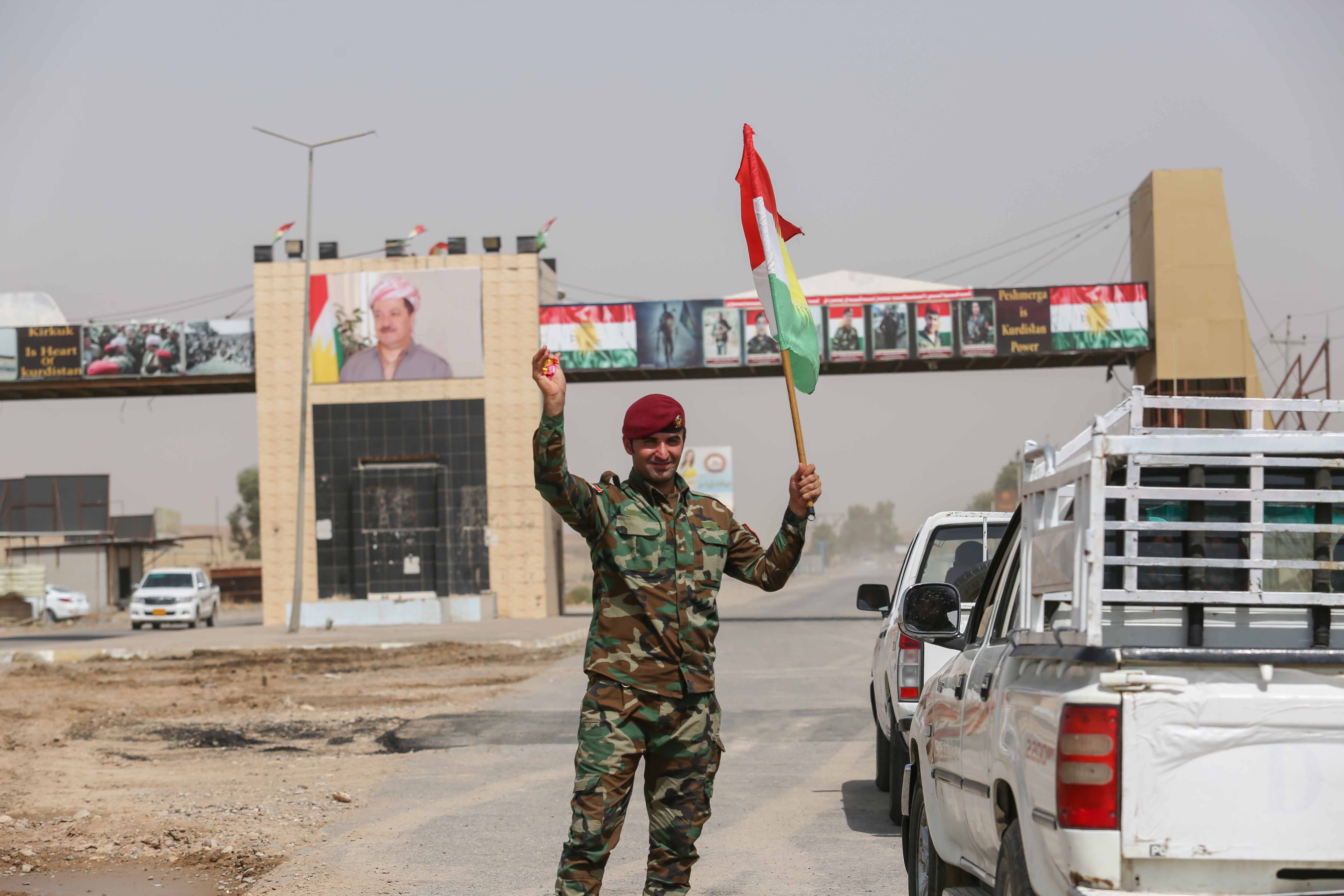 The Erbil-Kirkuk highway was officially reopened on Aug. 19 morning after 10 months of shutting down. (Photo: Kurdistan 24/Shvan Harki)